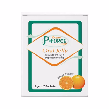 Super P Force Oral Jelly Sildenafil & Dapoxetine Gel